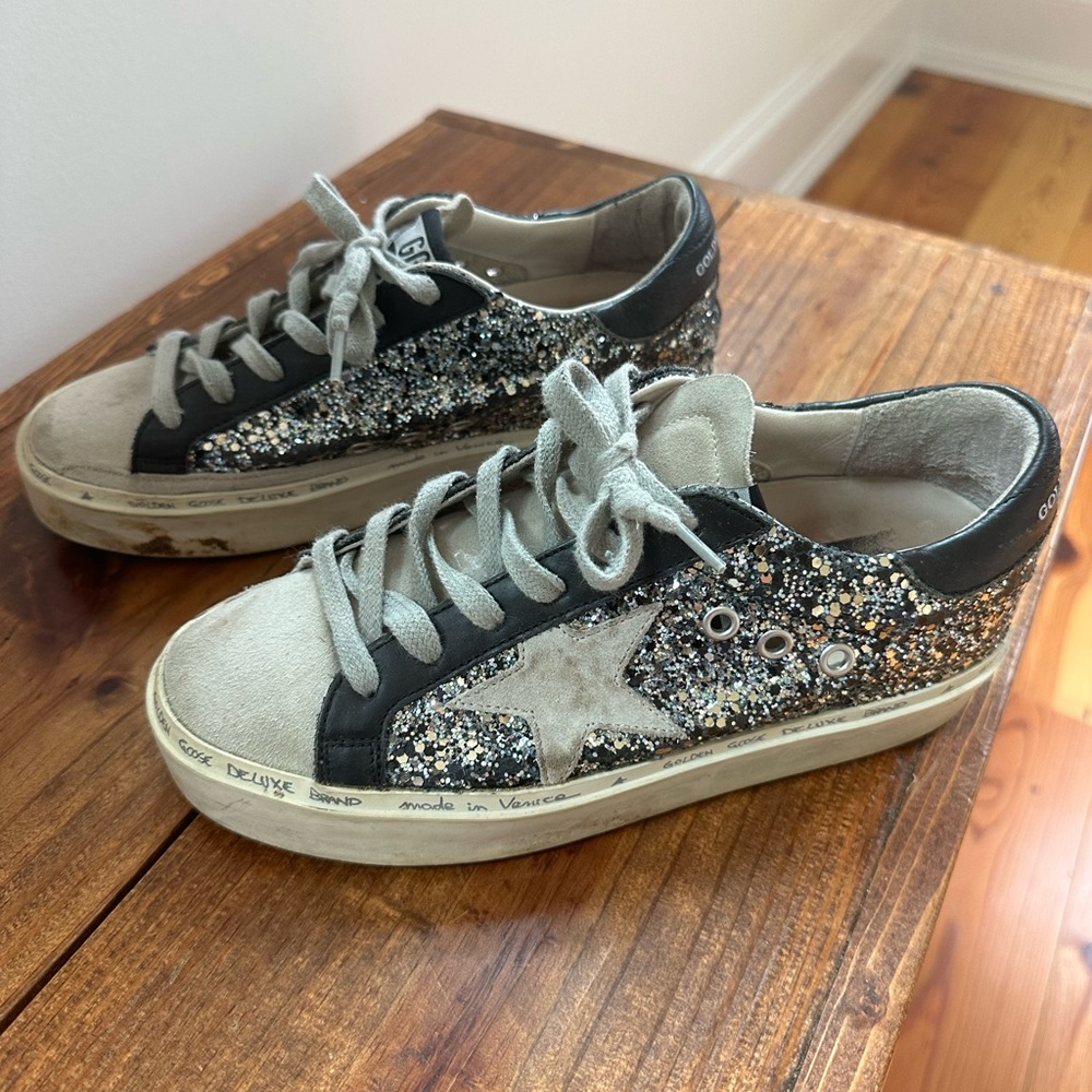 Golden goose High star size  US 7